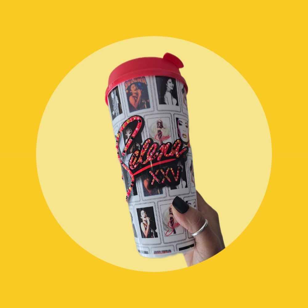 Selena Quintanilla tumbler